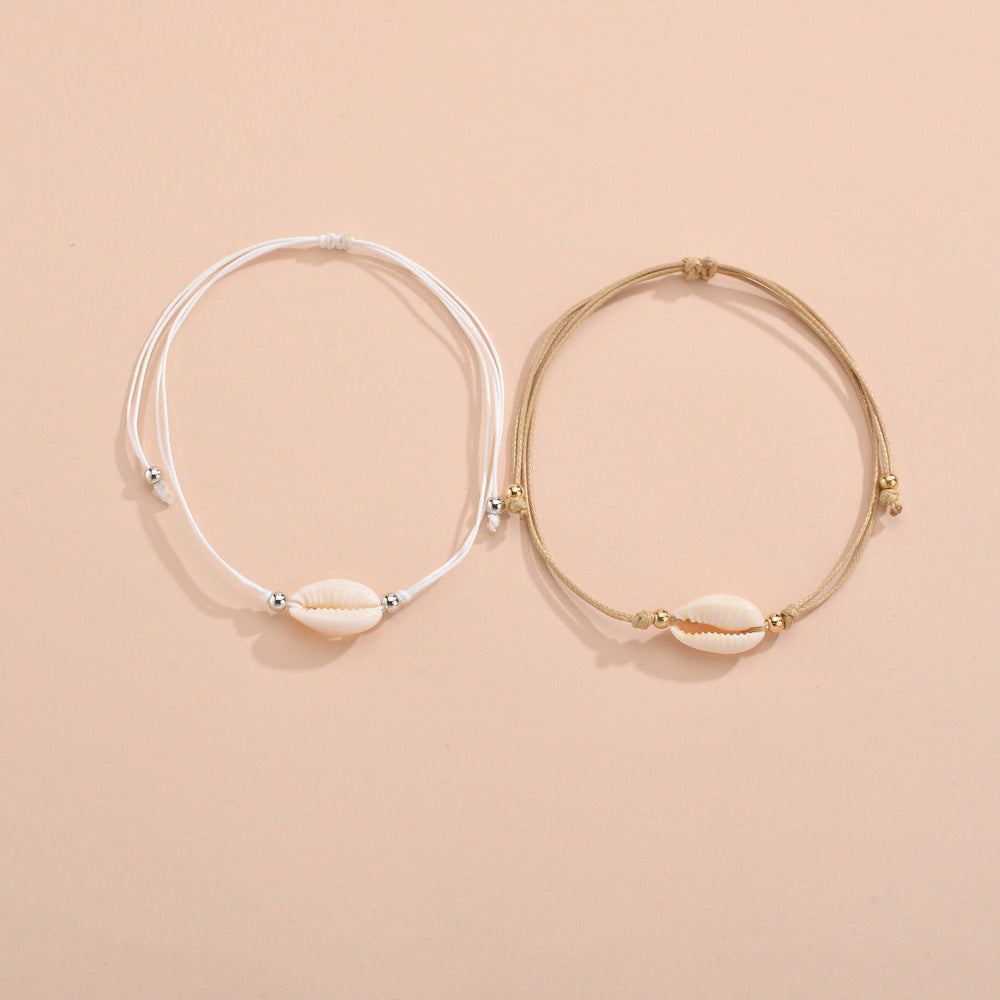 FRENCH RIVIERA | Fleur surgical steel anklet with flower (gold)