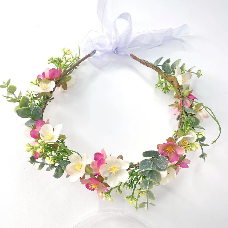 Flower crown | SUGAR SUGAR, Vintage Roses -multicolored flower headband