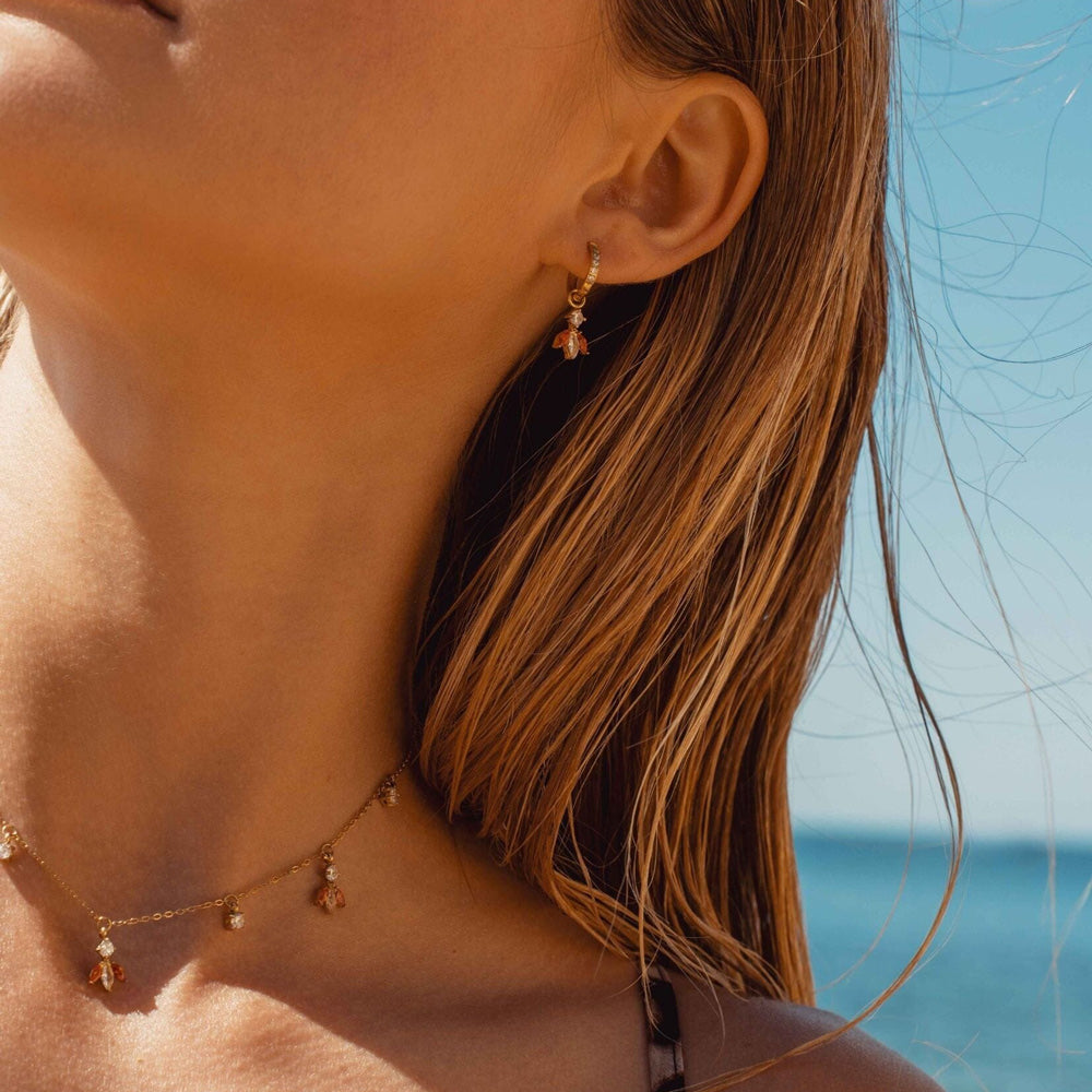 BOHM PARIS Katarina korvakorut käytössä korvassa