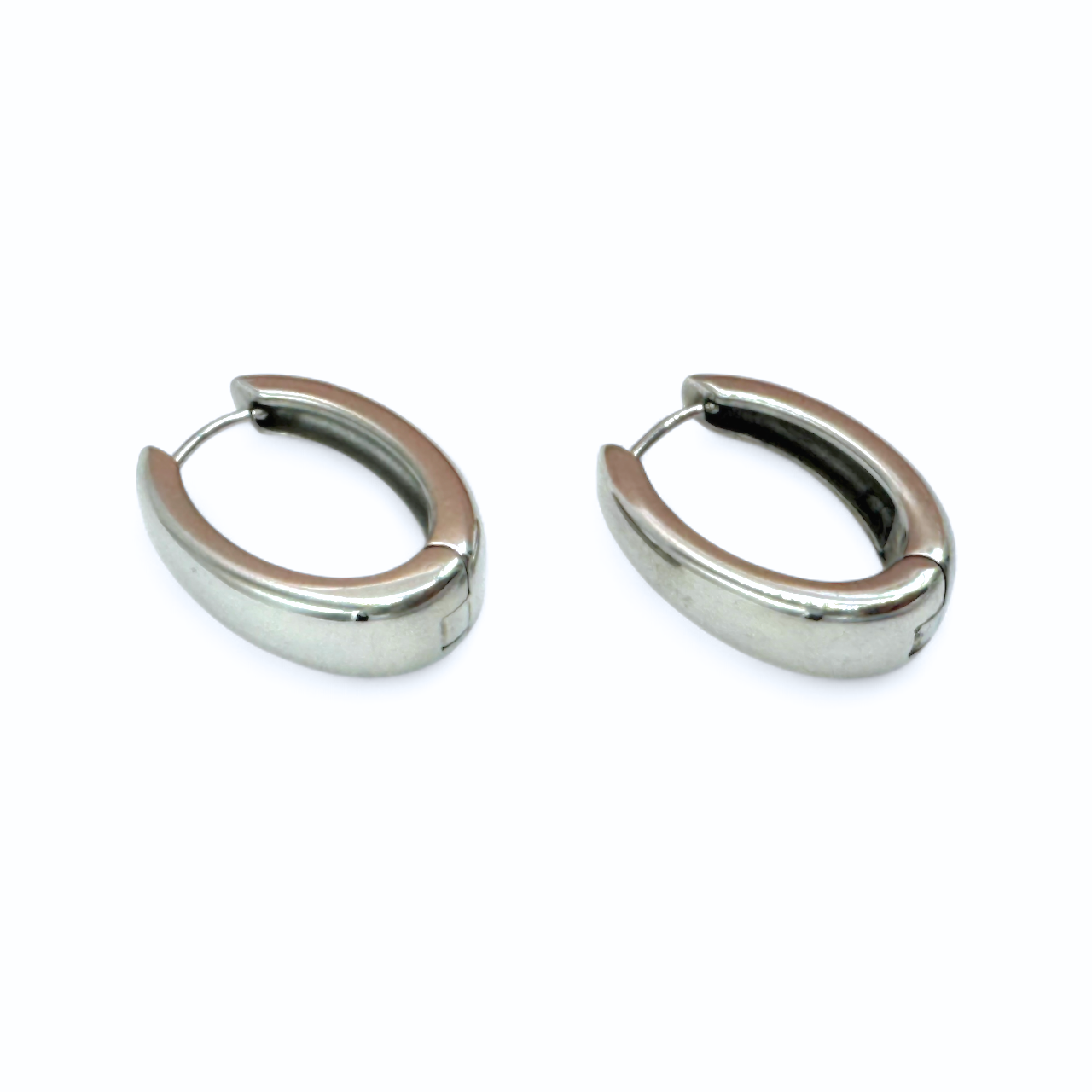 FRENCH RIVIERA | Scarlett wide gold-colored surgical steel rings