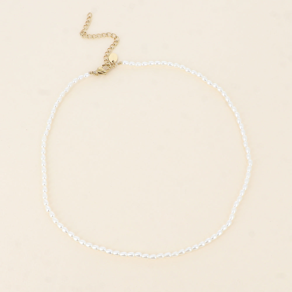 BOHM PARIS | Collier Hanae – siro helmikaulakoru