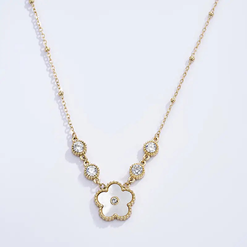 FRENCH RIVIERA | Sea Poem – anklet with shell and pearls