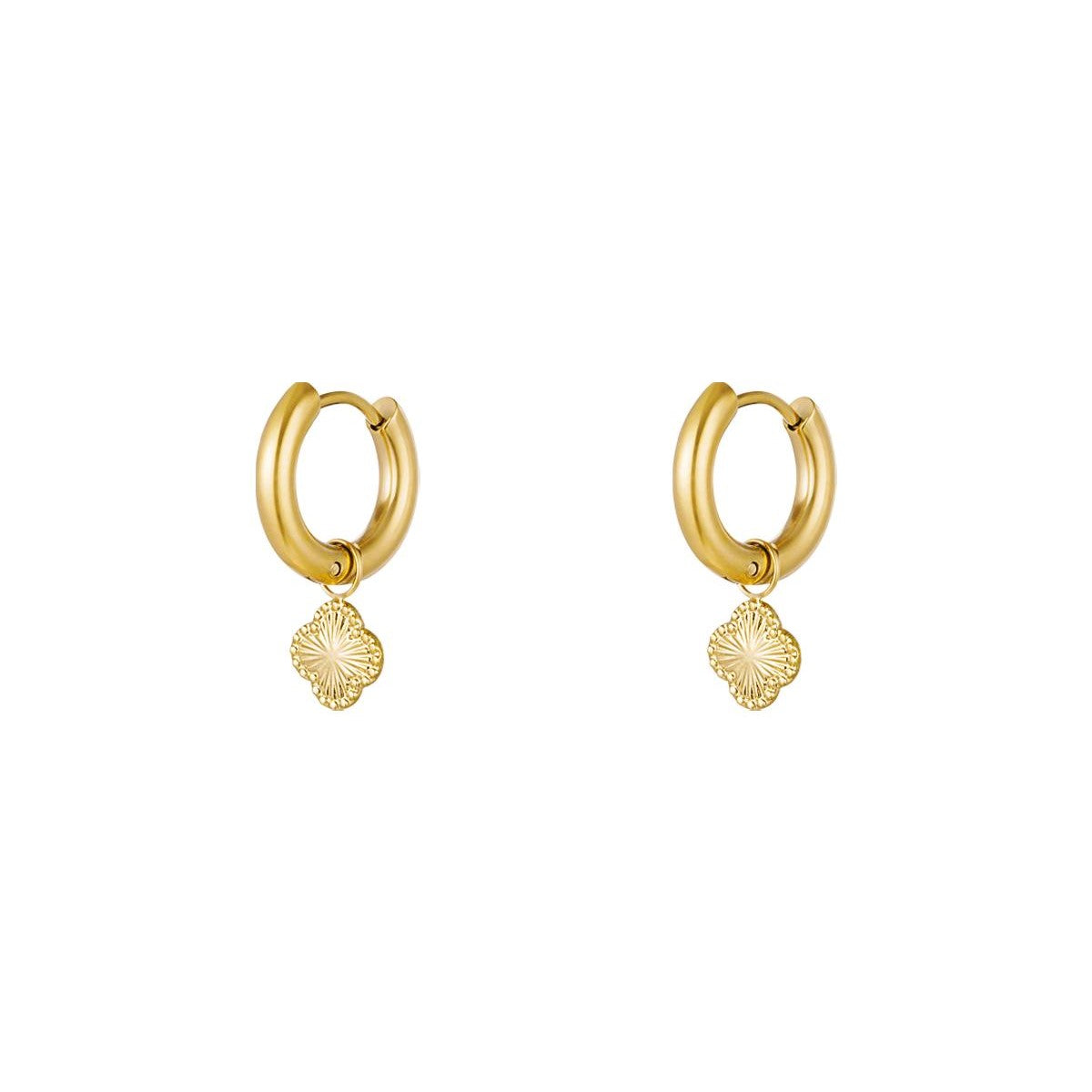FRENCH RIVIERA | Meg gold-colored surgical steel rings with mascots