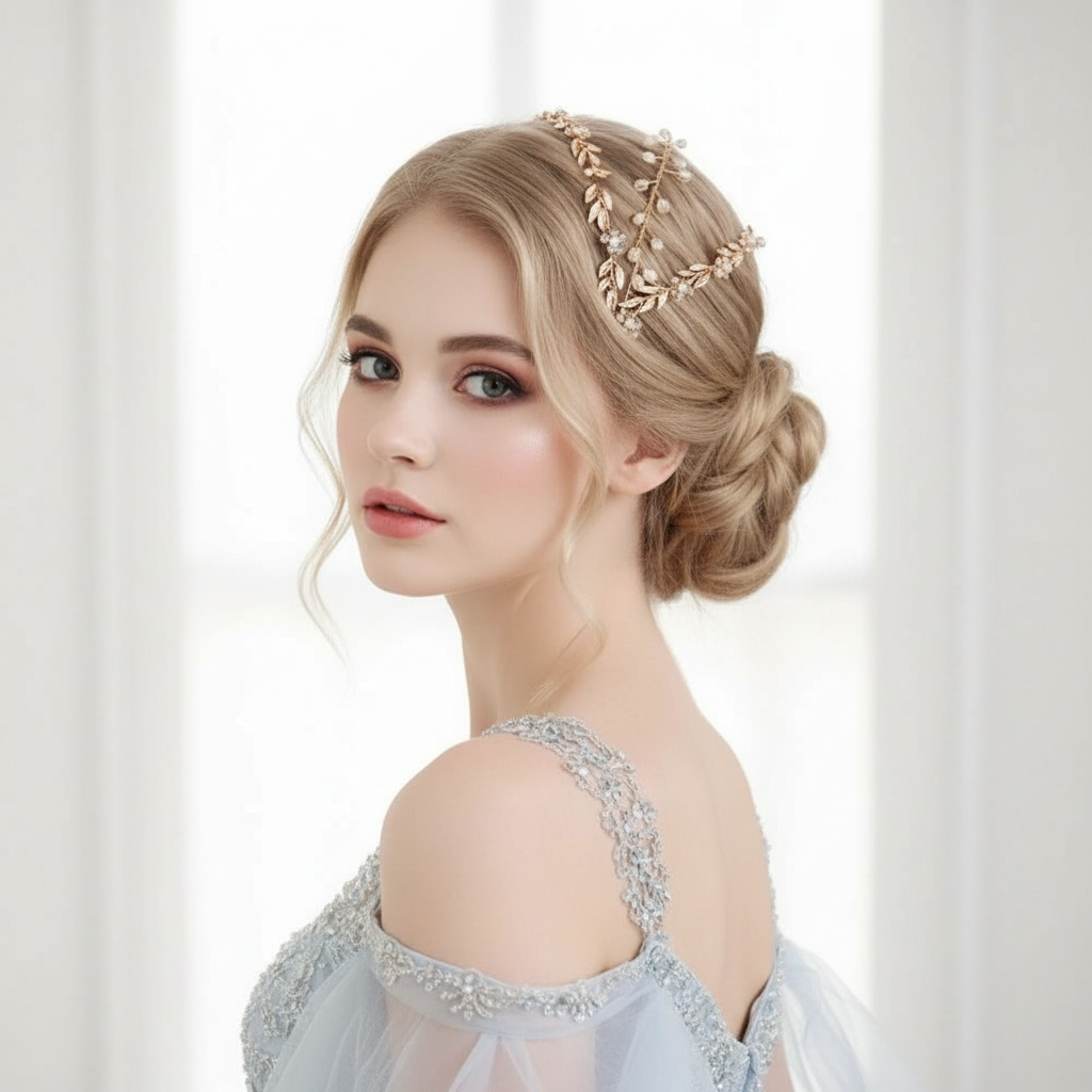 ROMANCE, Jessica -kullanvärinen köynnösmäinen hiuskoriste