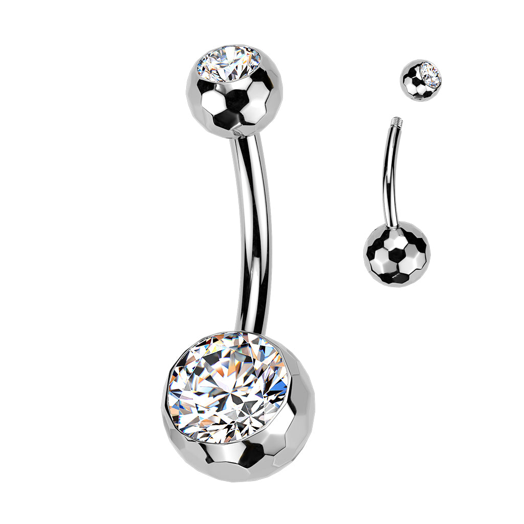 Titaaninapakoru, Diamond Glow – hopeinen kristalli