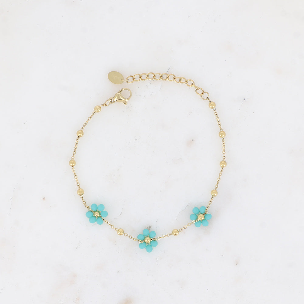BOHM PARIS | Collier Ambérine - turquoise stone necklace