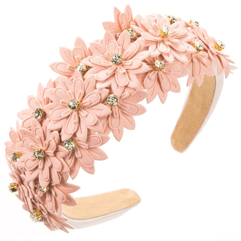 Flower crown | SUGAR SUGAR, Vintage Roses -multicolored flower headband