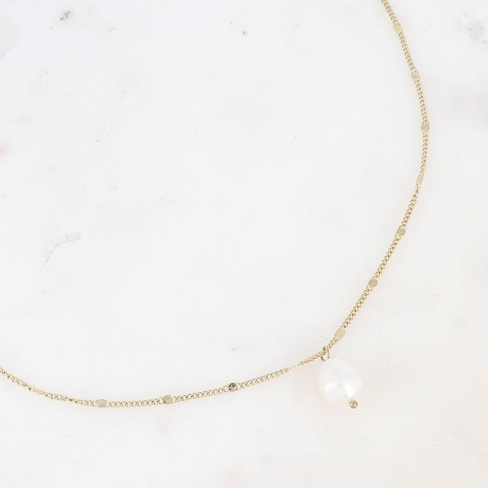 BOHM PARIS | Collier Elane – makeanvedenhelmi kaulakoru (kulta)