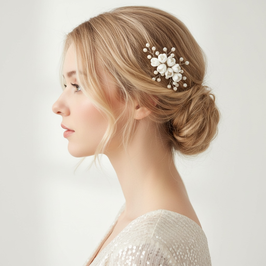 Hiuskoriste|ROMANCE, Sara -muotoiltava kullanvärinen hiuskoru kukin