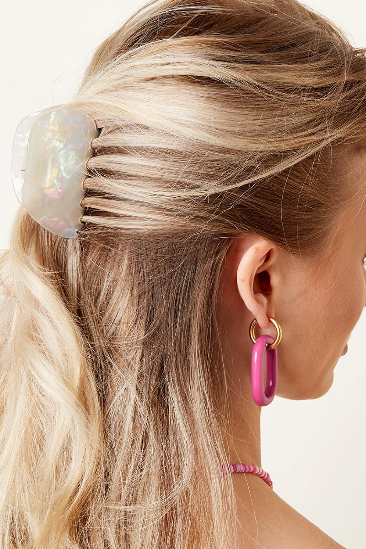 SUGAR SUGAR®, Milly Clip - white shimmering hair clip