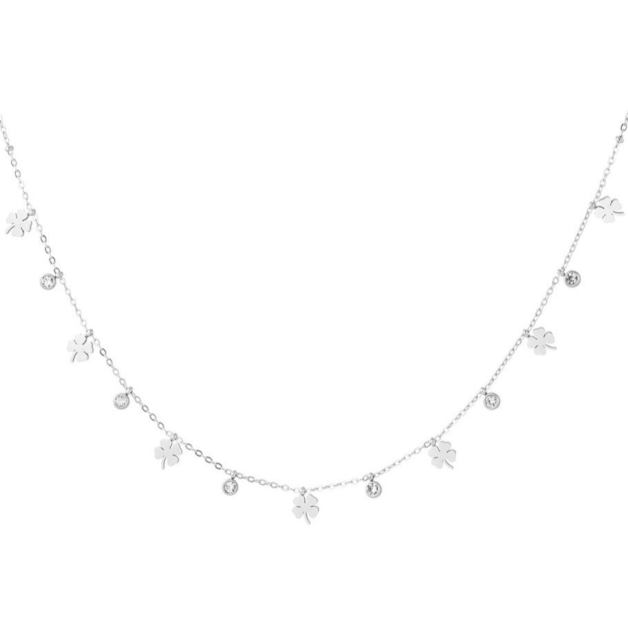 French Riviera | Lucky Glow – onnenapila kaulakoru kirurginteräksestä (hopea)