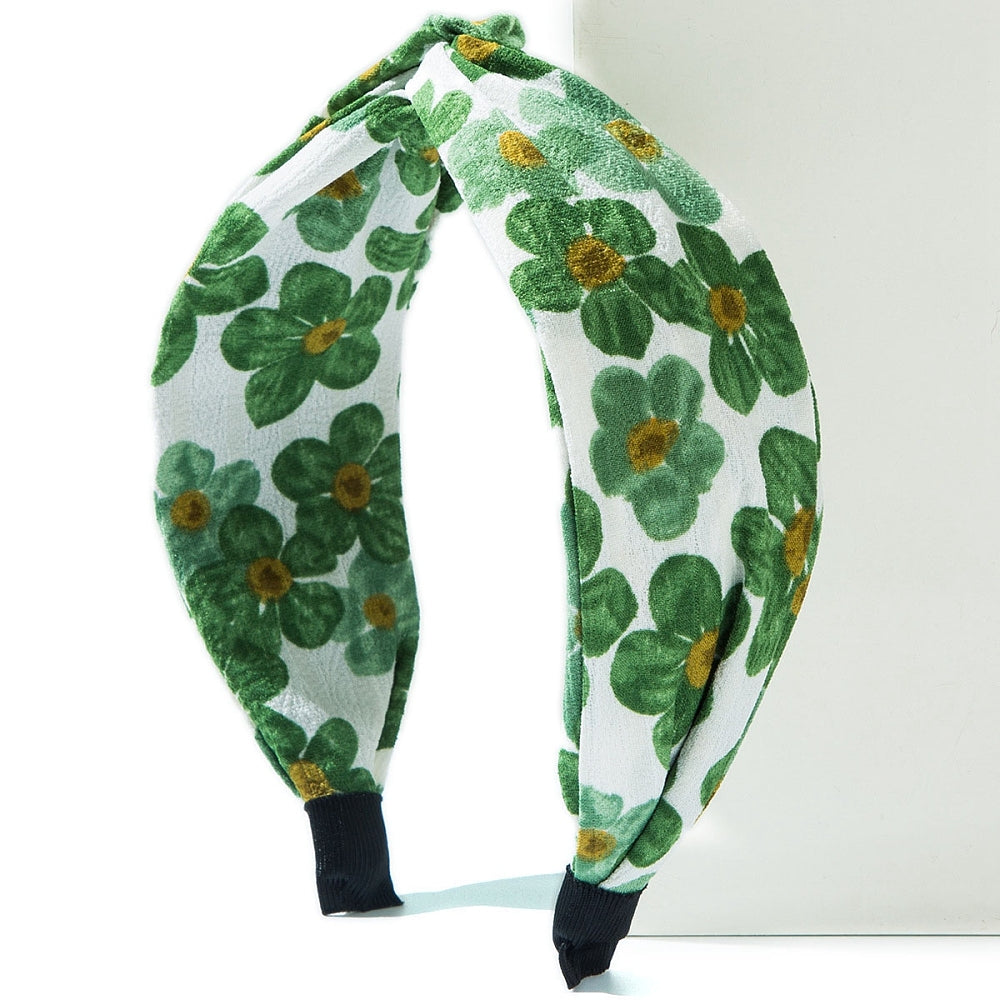 SUGAR SUGAR® | Meadow Garden COMFY – vihreä kukkahiuspanta